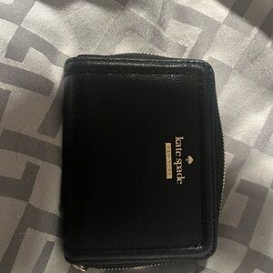 Kate Spade Black Compact Wallet